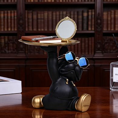Bulldog butler, home and office decoration