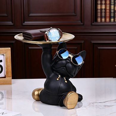 Bulldog butler, home and office decoration