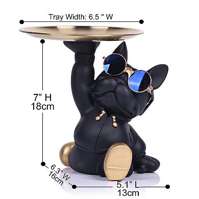Bulldog butler, home and office decoration