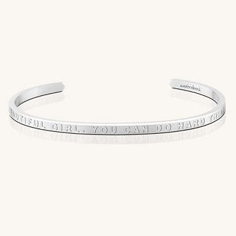 Beautiful Girl You Can Do Hard Things Bracelets
