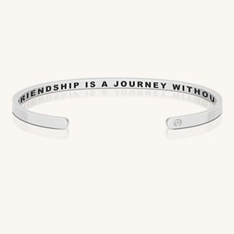 A True Friendship Is A Journey Without An End Bracelet