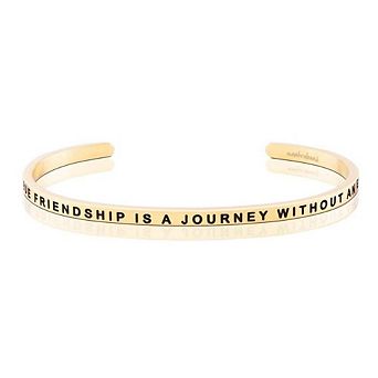 A True Friendship Is A Journey Without An End Bracelet