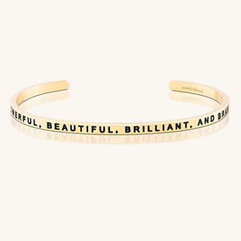Powerful, Beautiful, Brilliant, And Brave Bracelet