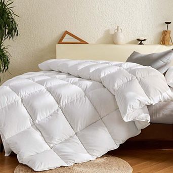 Inhand Goose Down Comforter - 100% Cotton Duvet Insert, Hotel Luxury Bedding for All Season