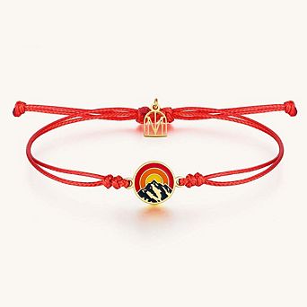 Mountain Do Hard Things Bracelet