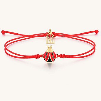 Ladybug - Thread of Blessings Bracelet