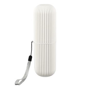 1 pc Portable Travel Toothbrush Holder with Stripe