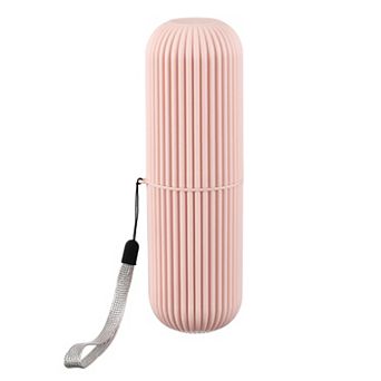 1 pc Portable Travel Toothbrush Holder with Stripe