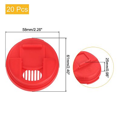 20Pcs Can Toppers Fit Standard Size for Soda Beverage Beer