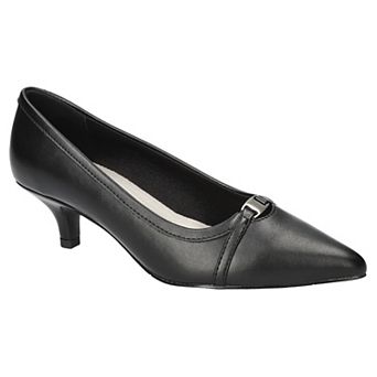 Easy Street Zayn Women's Pointed Toe Kitten Heel Pumps