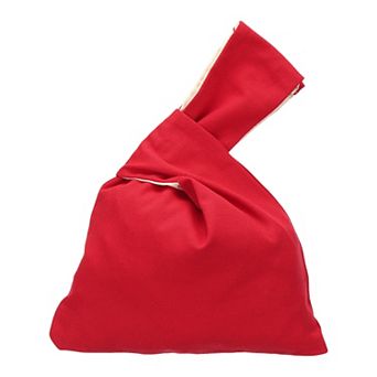 1 pc Wristlet Sleeve Handbag Small Wrist Knotted Evening Purse Bag