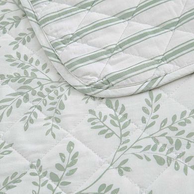 Martha Stewart Murray Leaves Quilt Set