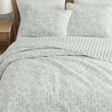 Martha Stewart Murray Leaves Quilt Set