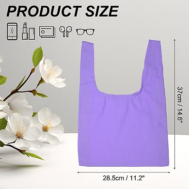 1Pc Canvas Wrist Knot Tote Bag, Women's Wristlet Knot Pouch