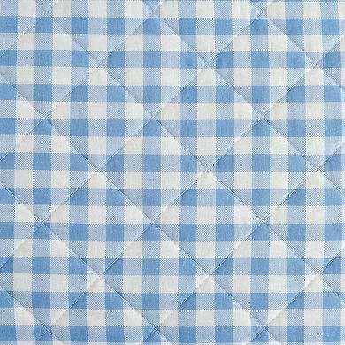 Martha Stewart Olivia Gingham Quilt Set