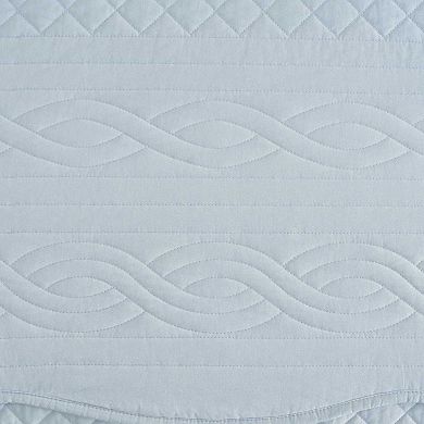 Martha Stewart Vintage Scallop Quilt Set