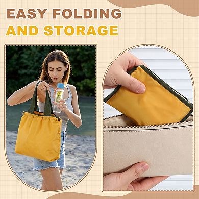 1Pc Lightweight Reusable Foldable Grocery Bags