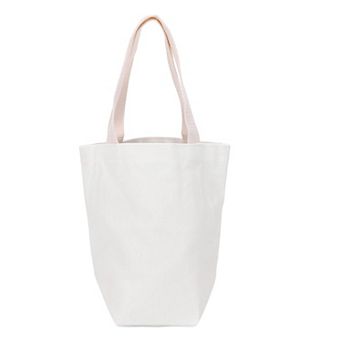 1 pc Canvas Tote Bag, Grocery Shopping Bag with Handles