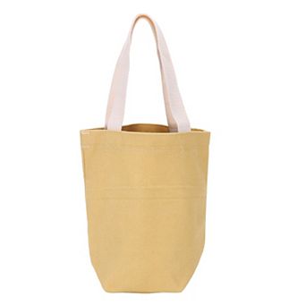 1 pc Canvas Tote Bag, Grocery Shopping Bag with Handles