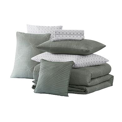 Nine West Elio Bed in a Bag 8-Piece Comforter Set