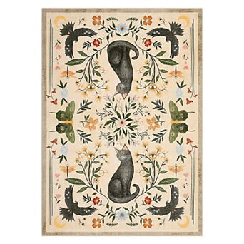 Fashionwu Modern Low Pile Animal Printed Non Shedding Home Decor Non Slip Area Rug for Bathroom