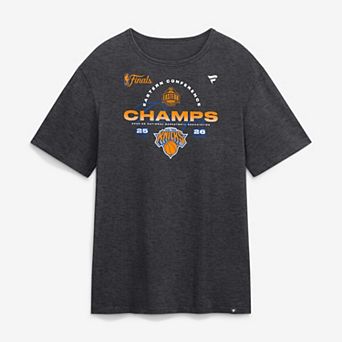 Men's Fanatics New York Knicks 2026 NBA Conference Champs Roster Short Sleeve Tee