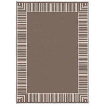 Fashionwu Printed Low Pile Home Decor Easy to Clean Folded Bordered Thin Area Rug for Bedroom