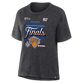 Women's Fanatics New York Knicks 2026 NBA Conference Champs Locker Room Short Sleeve Tee