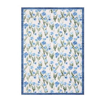 Fashionwu Home Decor Non Shedding Washable Thin Non Shedding Kitchen Easy to Clean Modern Area Rug