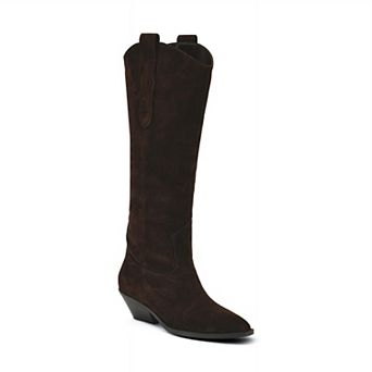 Nine West Asken Women's Pointed Toe Knee-High Western Boots