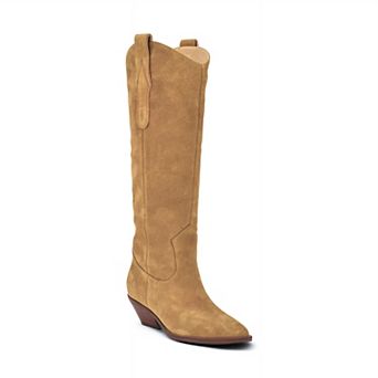 Nine West Asken Women's Pointed Toe Knee-High Western Boots