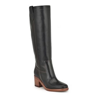 Nine West Hecee Women's Tall Shaft Block Heel Boots