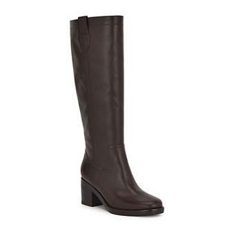 Nine West Hecee Women's Tall Shaft Block Heel Boots