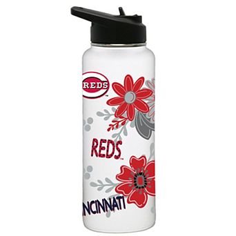 MLB Cincinnati Reds 34-oz. Flowers Water Bottle