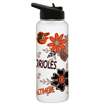 Baltimore Orioles 34oz Flowers Water Bottle