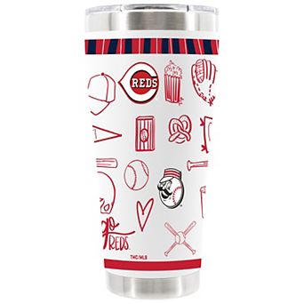 Cincinnati Reds 30oz Sketchpad Tumbler