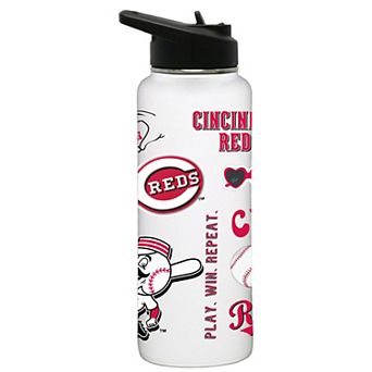 MLB Cincinnati Reds 34-oz. Quencher Loco Water Bottle