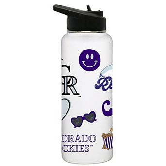MLB Colorado Rockies 34-oz. Quencher Loco Water Bottle