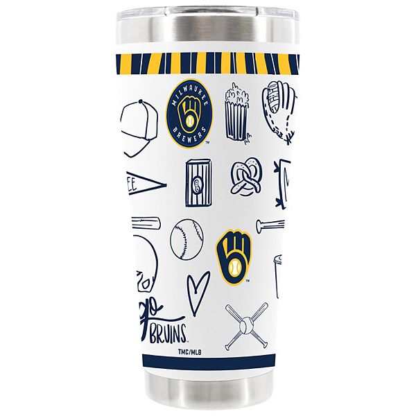 MLB Milwaukee Brewers 30-oz. Sketchpad Tumbler
