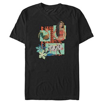 Big & Tall Disney's Moana And Buddies Portraits Graphic Tee