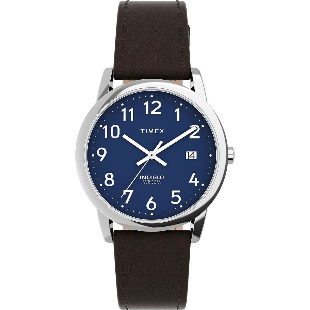 Timex® Men's Easy Reader 35mm Vegan Leather Strap Watch - TW2V75200