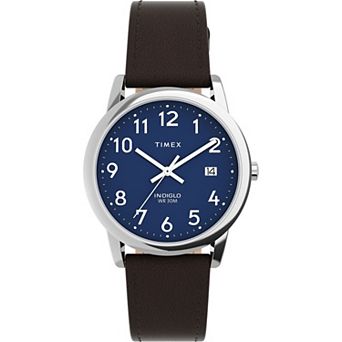 Timex® Men's Easy Reader 35mm Vegan Leather Strap Watch - TW2V75200