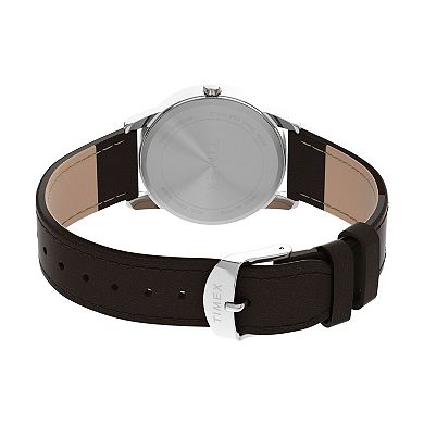 Timex® Men's Easy Reader 35mm Vegan Leather Strap Watch - TW2V75200