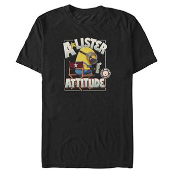 Big & Tall Despicable Me Minions 3 A Lister Attitude Graphic Tee