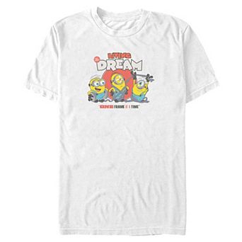 Big & Tall Despicable Me Minions 3 Living The Dream Graphic Tee