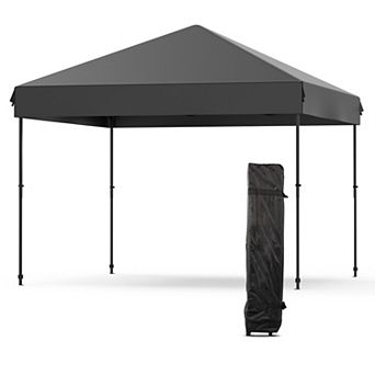 Outdoor Pop Up 10 x 10 Canopy Tent for Events, Portable with Easy Setup, Sun Shelter,with Carry Bag