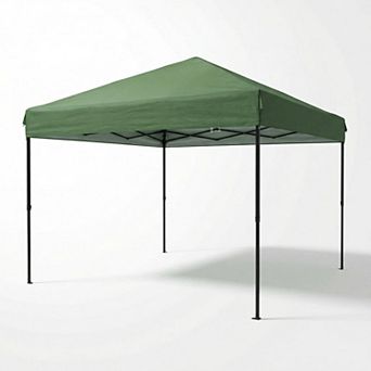 Outdoor Pop Up 10 x 10 Canopy Tent for Events, Portable with Easy Setup, Sun Shelter,with Carry Bag