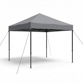 Outdoor Pop Up 10 x 10 Canopy Tent for Events, Portable with Easy Setup, Sun Shelter,with Carry Bag