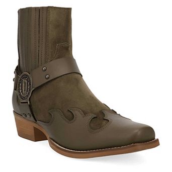 Dingo Bandit Men's Leather Ankle Boots