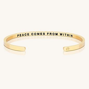 Peace Comes From Within (inside) Bracelet